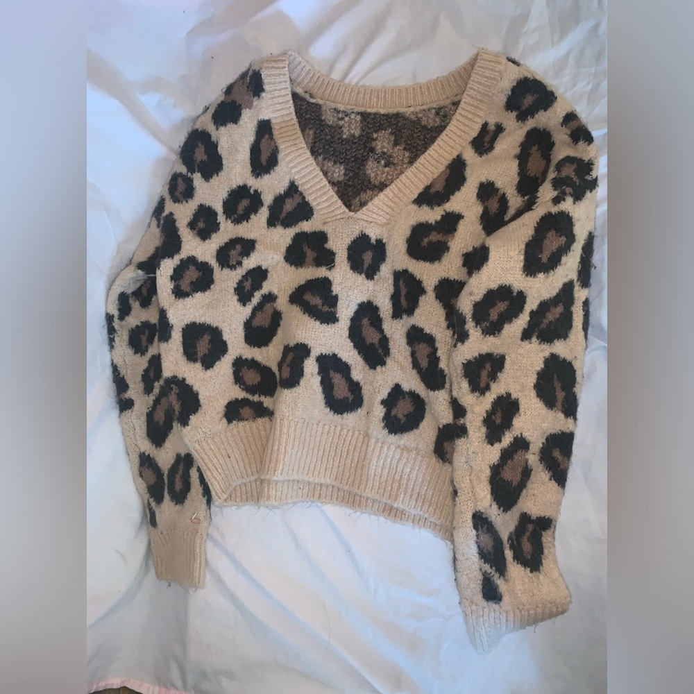 PINK fluffy sweater